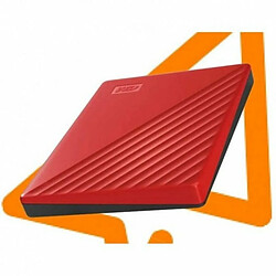 Disque Dur Externe Western Digital My Passport 2 To Rouge