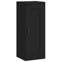 Maison Chic Armoire murale,Meuble de Rangement pour salon,cuisine noir 34,5x34x90 cm bois d'ingénierie -MN61757