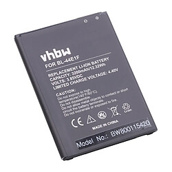 vhbw Li-Ion batterie 3200mAh (3.85V) pour téléphone portable mobil smartphone LG F800K, F800L, F800S, H910, H915, H918, H990, H990ds, H990n, H990T 