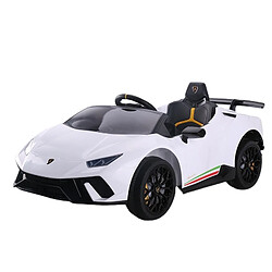 Ataa Lamborghini Huracan 12v Couleur Blanc