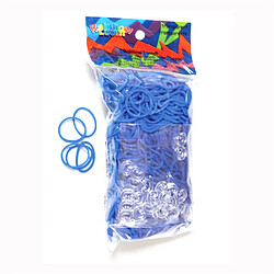 Rainbow Loom Recharge élastiques : Bleu océan Jelly