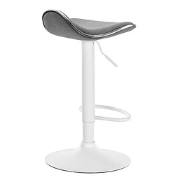 Acheter Non Tabouret de bar Shanghai tissu blanc