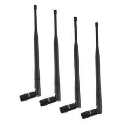 Antenne de récepteur de micro sans fil 4pcs Connecteurs d'Antenne BNC + TNC Haute Qualité pour Récepteur sans Fil