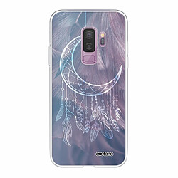 Evetane Coque Samsung Galaxy S9 Plus 360 intégrale avant arrière transparente Coque Samsung Galaxy S9 Plus 360 intégrale transparente Lune Attrape Rêve Tendance Evetane.