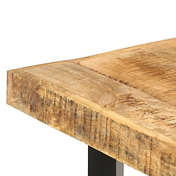 Acheter vidaXL Table de bar 150x70x107 cm Bois de manguier brut