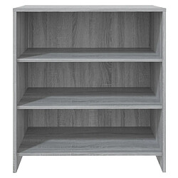 Acheter vidaXL Buffet Sonoma gris 70x40,5x75 cm Bois d'ingénierie