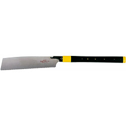 Scie japonaise 265 mm, Argent/noir/jaune - Tajima JPR265R 