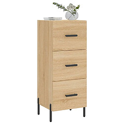 Avis Maison Chic Buffet,Meuble de Rangement,commode pour salon,Cuisine Chêne sonoma 34,5x34x90 cm Bois d'ingénierie -MN64547