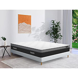 Vente-Unique Matelas 140 x 190 cm ressorts ensachés à bande respirante ép.23cm - AIRPLAY de YSMÉE