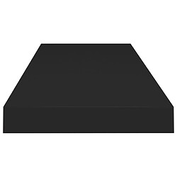 Acheter vidaXL Étagère flottante murale noir 80x23,5x3,8 cm MDF