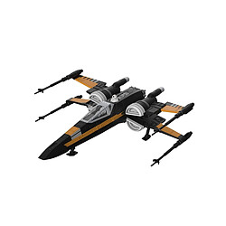 Revell Star Wars - Pack maquette Build & Play sonore et lumineuse 1/78 Poe's Boosted X-Wing Fighter 