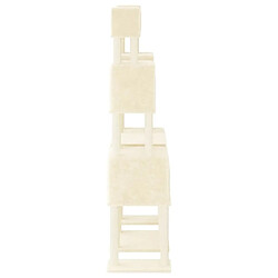 Acheter Arbre à chat avec griffoirs,niche pour chat en sisal Crème 199 cm -MN49046