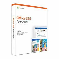 Microsoft Off 365 Personal Eng 1YR Medialess P6