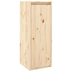 vidaXL Armoire murale 30x30x80 cm Bois de pin massif