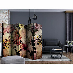 Paris Prix Paravent 5 Volets Nostalgia Flowers 172x225cm