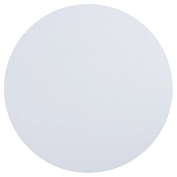 Alterego Plateau de table 'RINGO' rond Ø 60cm blanc