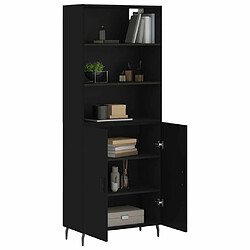 Avis Maison Chic Buffet,Meuble de Rangement,commode pour salon,Cuisine Noir 69,5x34x180 cm Bois d'ingénierie -MN36978