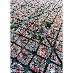 Ravensburger Puzzle Barcelone Vue d'en haut 1000 pièces