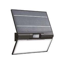 Applique solaire avec détecteur de mouvement IP44 (1000Lm 6500K A++) Noire - Voltman 