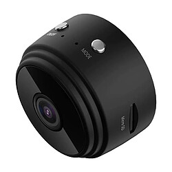 Yonis Mini Camera WiFi 1080P Vision Nocturne Mini Camera WiFi 1080P Vision Nocturne Enregistrement Continu 24H Noir YONIS