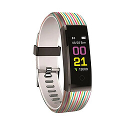 Muvit Miosmb014 Health Pop Rayas Pulsera Inteligente Monitorizadora De Actividad Con Pulsómetro