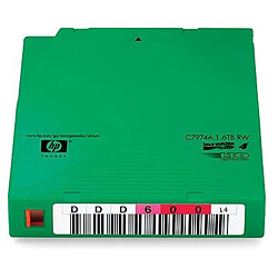 HP Hewlett Packard Enterprise C7974AN cassette vierge LTO 800 Go 1,27 cm