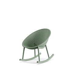 Materiel Chr Pro Qosy Chaise à bascule outdoor Vert - Veba