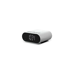 Radio réveil Roberts Ortus Charge FM RDS DAB+ Bluetooth Blanc 