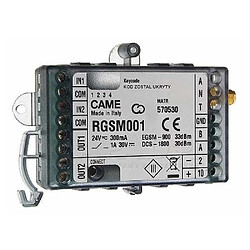 came gsm gateway pour automatisme rgsm001 806sa-0010