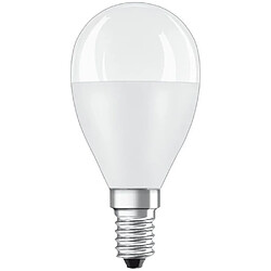 Avis OSRAM Ampoule LED Sphérique dépolie avec radiateur 8W équivalent 60W E14 - Blanc chaud