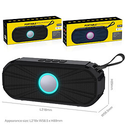 Yonis Enceinte Bluetooth Portable Puissante 10W Autonomie 3-4H Connectivité 10Me pas cher