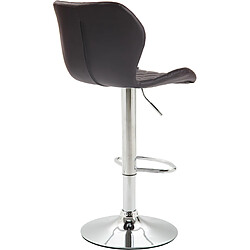 Acheter Non Tabouret de bar liège simili cuir chrome