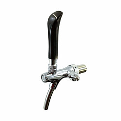 ich-zapfe Robinet compensateur, robinet a biere Ergo - Chromé, 5/8-35 mm