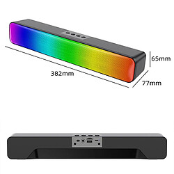 Acheter Yonis Enceinte Bluetooth RGB Multifonction Basses Puissantes