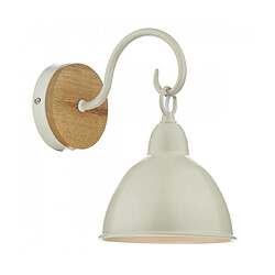 Luminaire Center Applique murale Blyton crème et 1 ampoule