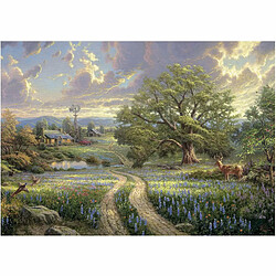 Schmidt Puzzle 1000 pièces - Thomas Kinkade : Idylle campagnarde 