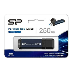 Silicon-Power Disque Dur Externe Silicon Power MS60 250 GB SSD