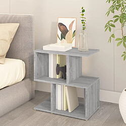 Avis Maison Chic Table de chevet 2pcs - Sonoma gris 50x30x51,5cm Bois d'ingénierie -MN38945