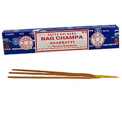 Sudtrading Encens Nag Champa Argabatti - 15 grammes environ 15 Bâtonnets