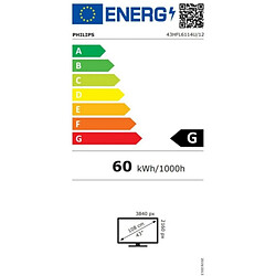 TV intelligente Philips 43HFL6114U/12 4K Ultra HD 43"