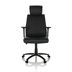 Chaise de bureau / fauteuil de direction PROVIDO I similicuir noir hjh OFFICE 