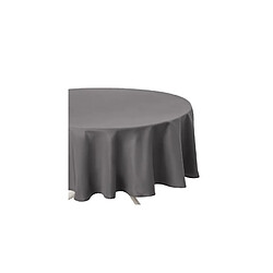 Ac-Deco Nappe ronde - Diamètre 180 cm - Gris