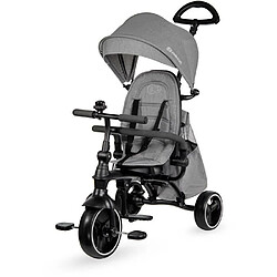 Kinderkraft Tricycle evolutif JAZZ 4 en 1 - Poussette évolutive - de 9 mois a 3 ans - Coloris Gris