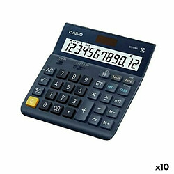 Calculatrice Casio DH-12ET Noir (10 Unités)