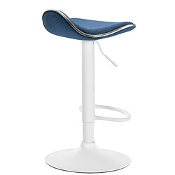 Acheter Non Tabouret de bar Shanghai tissu blanc