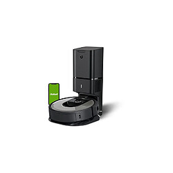 iRobot Roomba i7+ - Aspirateur robot Connecté - Batterie Lithium-iOn - Autovidage Clean Base - 2 brosses multi-surfaces