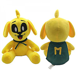 Universal Animaux en peluche 25 cm peluche jouet mike - jouet chien jaune poupée en peluche douce anime animal chien pélican cadeau d'anniversaire(Jaune)