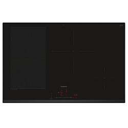 Table de cuisson induction 80cm 4 feux 7400w noir - EX851HEC1F - SIEMENS