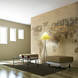 Paris Prix Papier Peint Explorers' Map of the World 154 x 200 cm