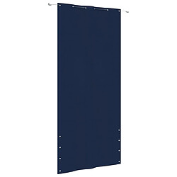 vidaXL Écran de balcon Bleu 120x240 cm Tissu Oxford 